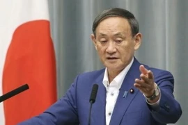 Chánh văn phòng Nội các Nhật Bản Yoshihide Suga. (Ảnh: Kyodo/TTXVN)
