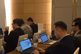 Networking – Giao lưu doanh nghiệp Việt Nam và Nhật Bản, ngày 12/1, tại Hà Nội. (Ảnh: PV/Vietnam+) 