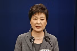 Tổng thống Hàn Quốc Park Geun Hye. (Nguồn: AP/TTXVN)