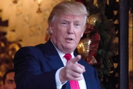 Tổng thống đắc cử Mỹ Donald Trump tại một sự kiện ở Palm Beach, bang Florida ngày 21/12. (Nguồn: AFP/TTXVN)