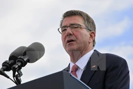 Bộ trưởng Quốc phòng Mỹ Ashton Carter. (Ảnh: EPA/TTXVN)