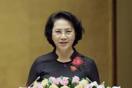 Chủ tịch Quốc hội Nguyễn Thị Kim Ngân. (Ảnh: Phạm Kiên/TTXVN)