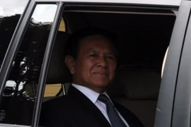 Ông Kem Sokha trước khi gặp Thủ tướng Samdech Hun Sen tại Phnom Penh ngày 14/9. (Nguồn: AFP/TTXVN)