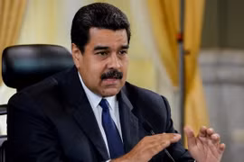 Tổng thống Venezuela Nicolas Maduro phát biểu tại một sự kiện ở thủ đô Caracas ngày 5/12. (Nguồn: AFP/TTXVN)