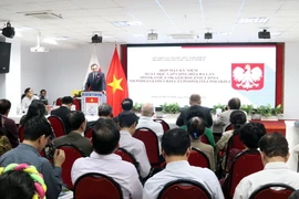 Quang cảnh buổi họp mặt. (Ảnh: Xuân Khu/TTXVN)