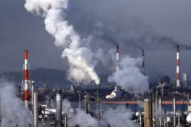 Tổng Thư ký Liên hợp quốc Antonio Guterres kêu gọi các nước cần phải đánh thuế khí thải carbon. (Nguồn: Getty Images)