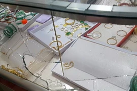 Hiện trường vụ việc. (Ảnh: TTXVN)