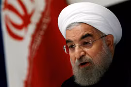 Tổng thống Iran Hassan Rouhani. (Nguồn: CBS)