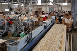 Sản xuất, chế biến gỗ xuất khẩu. (Ảnh minh họa. Nguồn: TTXVN)