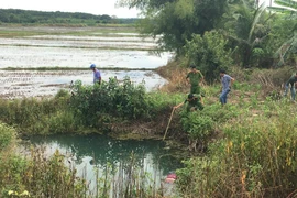 Nơi xảy ra vụ việc. (Ảnh: Đậu Tất Thành/Vietnam+)