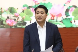 Chủ tịch Ủy ban Nhân dân thành phố Hà Nội Nguyễn Đức Chung. (Nguồn: TTXVN)