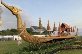 Một chiếc thuyền rồng của Hoàng gia Thái Lan. (Nguồn: PRD)