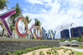 Lối vào dự án Cocobay Đà Nẵng. (Ảnh: Empire Group)