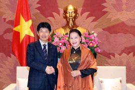 Chủ tịch Quốc hội Nguyễn Thị Kim Ngân đã tiếp Đoàn đại biểu tỉnh Gunma (Nhật Bản) do Thống đốc Yamamoto Ichita dẫn đầu