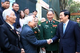 Chủ tịch nước làm việc tại Hội Nạn nhân chất độc da cam 