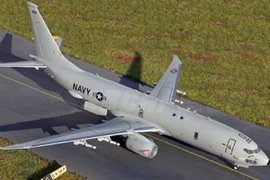 Một máy bay tuần tra hàng hải P-8 Poseidon. (Nguồn: Yonhap)