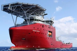 Tàu Ocean Shield đã hai lần bắt được tín hiệu tương thích với tín hiệu của hộp đen máy bay (Nguồn: JAAC).