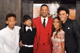 Cha con Will Smith "ẵm" Mâm xôi vàng trước lễ trao Oscar