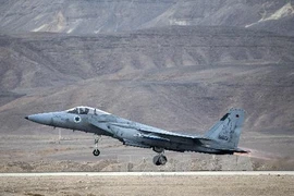 Máy bay chiến đấu F15 của Israel (Nguồn: AFP/TTXVN)