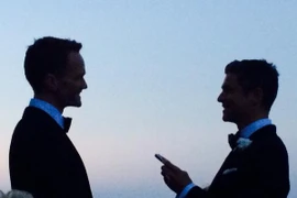 Nam diễn viên Neil Patrick Harris làm đám cưới đồng tính