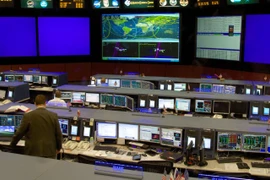 Phòng điều khiển tại Mỹ kết nối với ISS (Nguồn: NASA)
