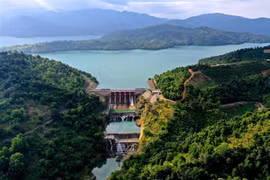 Hồ thủy điện Hàm Thuận (Công ty Thủy điện Đa Nhim-Hàm Thuận-Đa Mi). (Ảnh: Ngọc Hà/TTXVN)