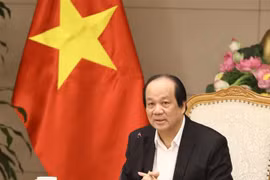 Bộ trưởng, Chủ nhiệm Văn phòng Chính phủ Mai Tiến Dũng. (Ảnh: Văn Điệp/TTXVN)