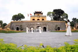 Khu Thành cổ, nơi hội quân của 3 cánh quân Đại đoàn 308 vào tiếp quản Thủ đô trong sáng 10/10/1954. (Ảnh: Thanh Tùng/TTXVN)