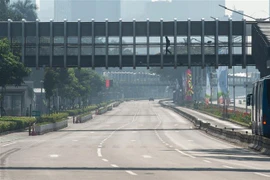 Đường phố Jakarta, Indonesia. (Ảnh: THX/TTXVN)