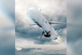 Mẫu tên lửa chống hạm của Israel. (Nguồn: thedefensepost.com)