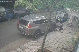 TP.HCM: Tài xế xe 7 chỗ tông ngã 2 kẻ trộm chó đang tẩu thoát