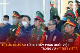 Bản tin 60s: Tòa án Quân sự xử sơ thẩm Phan Quốc Việt trong vụ kit test Việt Á