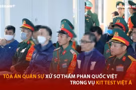 Bản tin 60s: Tòa án Quân sự xử sơ thẩm Phan Quốc Việt trong vụ kit test Việt Á