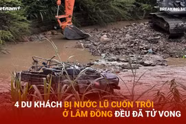 4 du khách bị nước lũ cuốn trôi ở Lâm Đồng đều là người cao tuổi