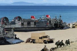 Binh sỹ Mỹ tham gia cuộc tập trận "Trident Juncture 2015" của NATO. (Nguồn: AFP/TTXVN)