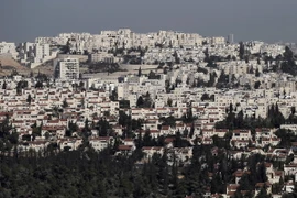 Toàn cảnh khu định cư Ramot, phía đông Jerusalem ngày 20/11. (Nguồn: AFP/TTXVN)