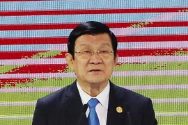 Chủ tịch nước Trương Tấn Sang. (Ảnh: Nguyễn Khang/TTXVN)