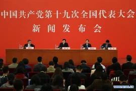 Trung Quốc họp báo về Đại hội Đảng 19.