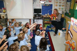 Một trường mầm non ở Mỹ. (Nguồn: VOA News)