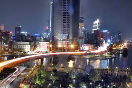 Một góc Thành phố Hồ Chí Minh. (Ảnh: Tràng Dương/TTXVN)