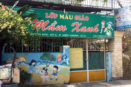 Đình chỉ hoạt động lớp mẫu giáo tư thục có giáo viên bạo hành trẻ