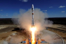 Vụ phóng tên lửa đầu tiên từ sân bay vũ trụ Vostochny diễn ra tháng 4/2016. (Nguồn: Reuters)