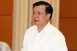 Bộ trưởng Bộ Tài chính Đinh Tiến Dũng. (Ảnh: Nguyễn Dân/TTXVN)