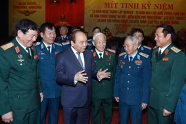 Thủ tướng Nguyễn Xuân Phúc với các đại biểu. (Ảnh: Thống Nhất/TTXVN)