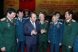 Thủ tướng Nguyễn Xuân Phúc với các đại biểu. (Ảnh: Thống Nhất/TTXVN)