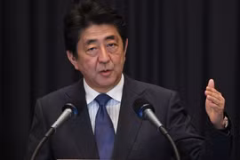 Thủ tướng Nhật Bản Shinzo Abe. (Nguồn: AFP/TTXVN)