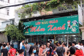 Giám sát chặt các cơ sở mầm non tư thục sau vụ trẻ bị bạo hành