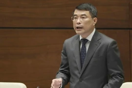 Thống đốc Ngân hàng Nhà nước Việt Nam Lê Minh Hưng. (Ảnh: Phương Hoa/TTXVN)