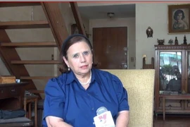 Bà Poldi Sosa, Chủ tịch Viện Văn hóa Argentina-Việt Nam. (Ảnh: Vietnam+)