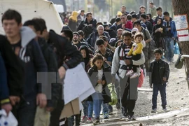 Người tị nạn Syria. (Nguồn: AFP/TTXVN)